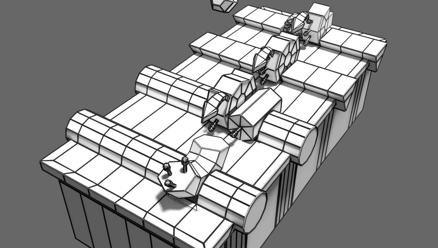 COAGULATION CASCADE COMMON PATHWAY 3D model_10
