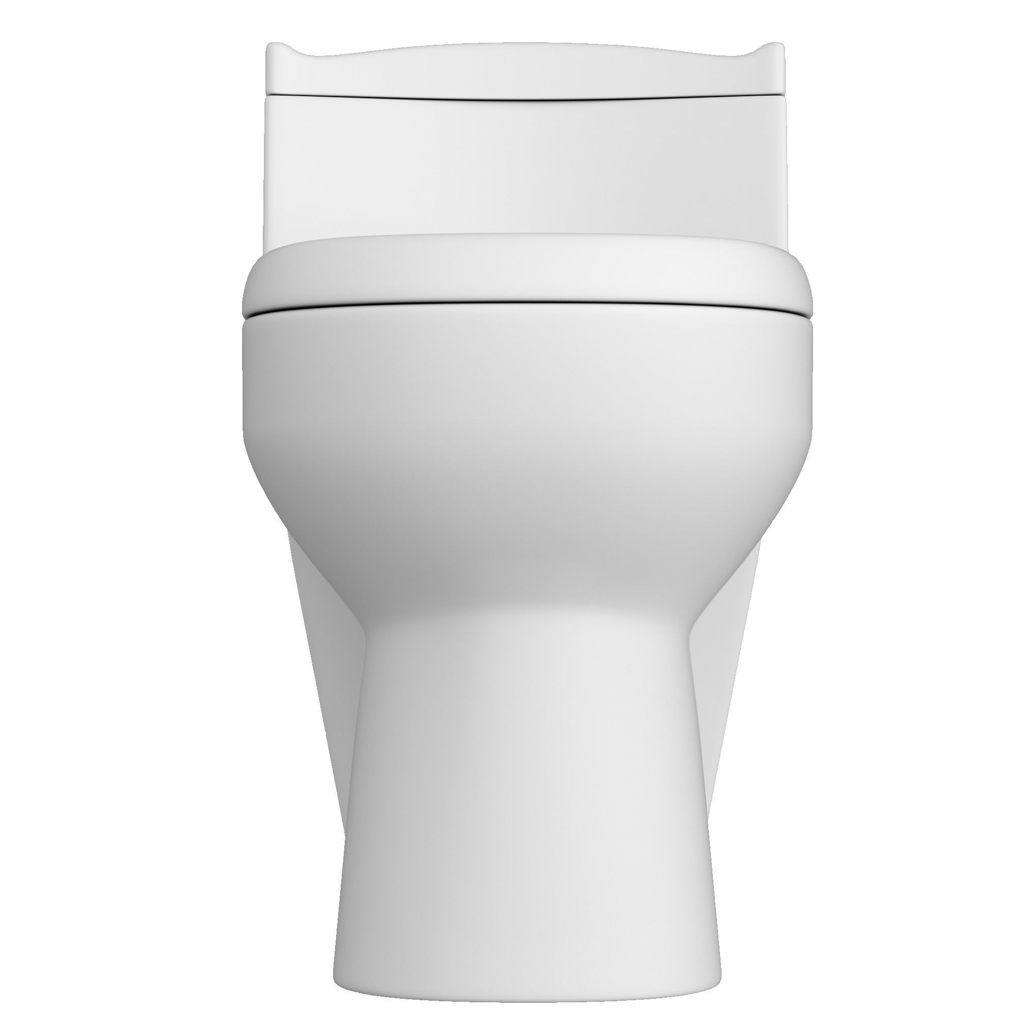 One piece EWC toilet 3D model Modeled in 3ds max 3D model_5