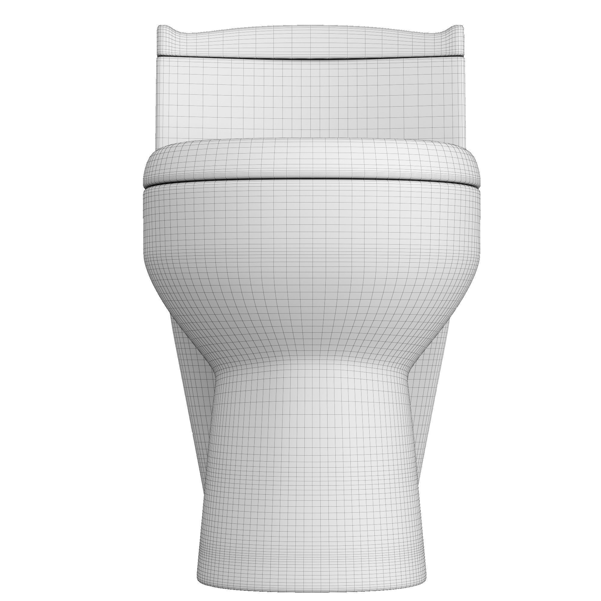 One piece EWC toilet 3D model Modeled in 3ds max 3D model_11