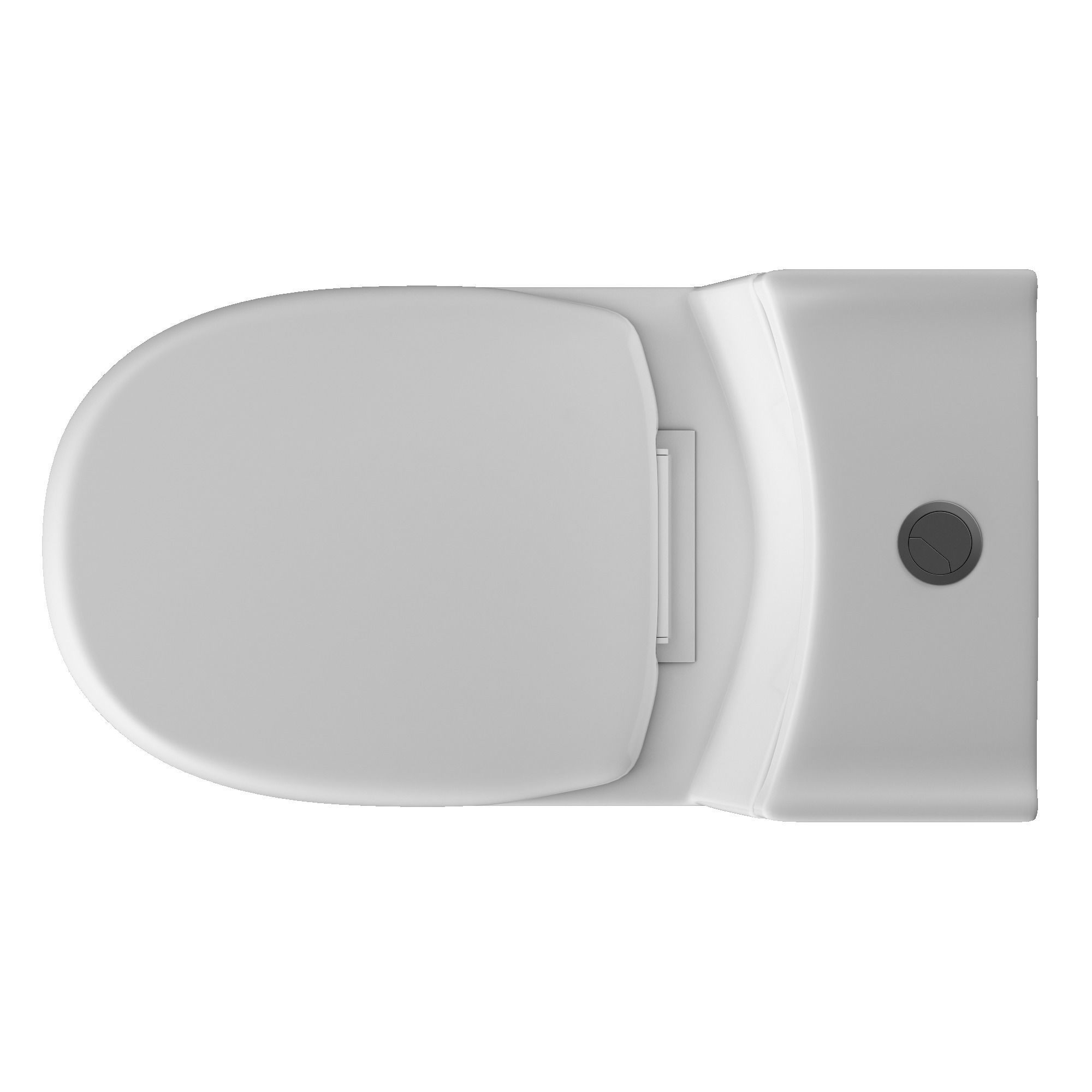 One piece EWC toilet 3D model Modeled in 3ds max 3D model_2