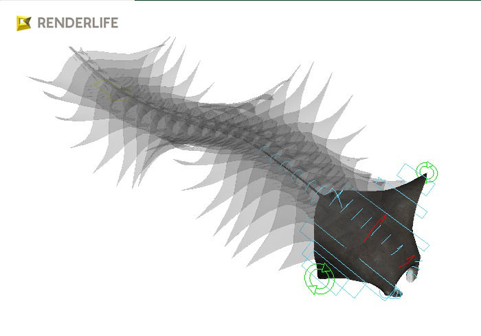 Manta Ray with animation 3D model_9