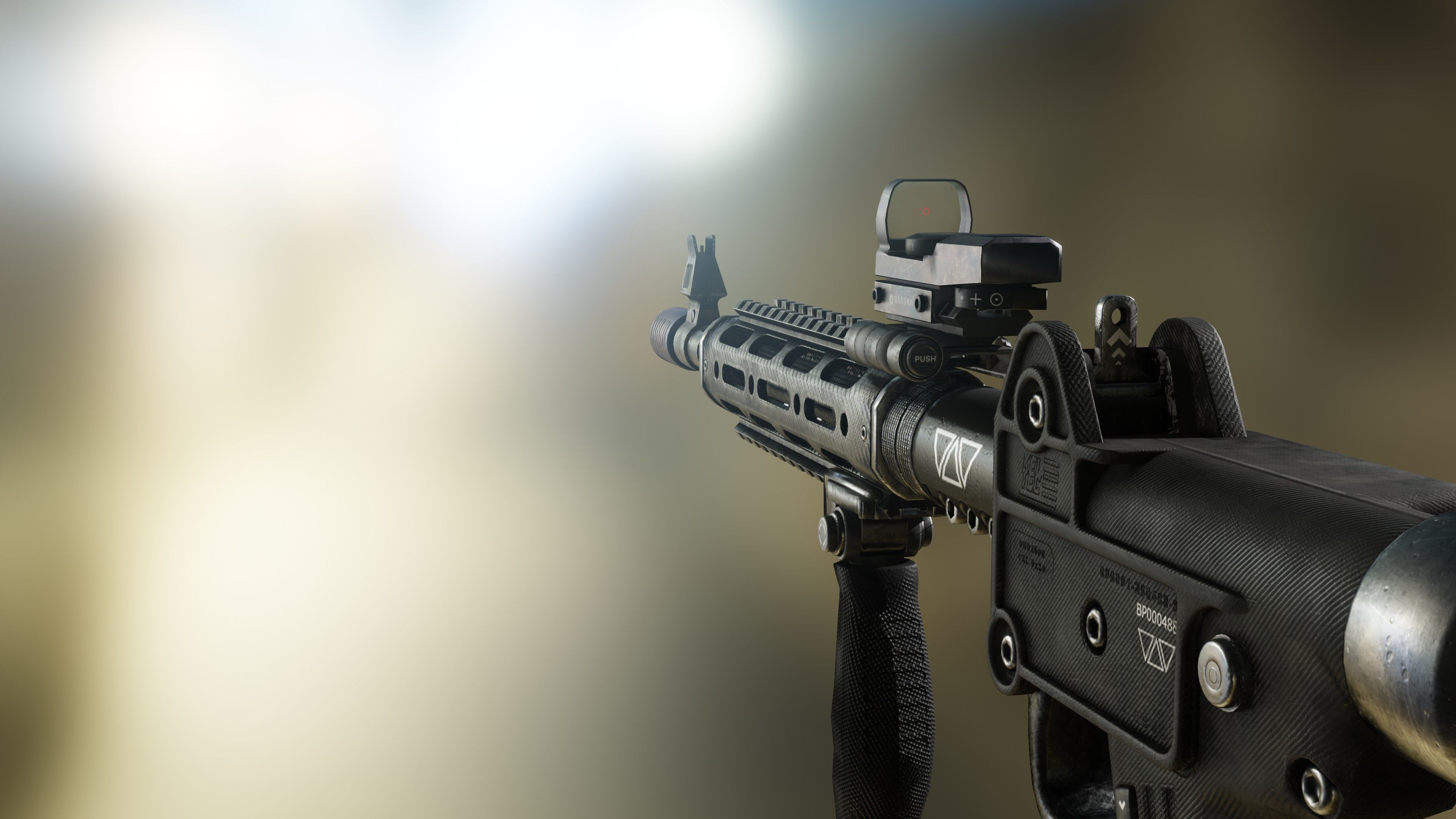 KelTec Sub2000  - Tris - Two variants Low-poly 3D model_8