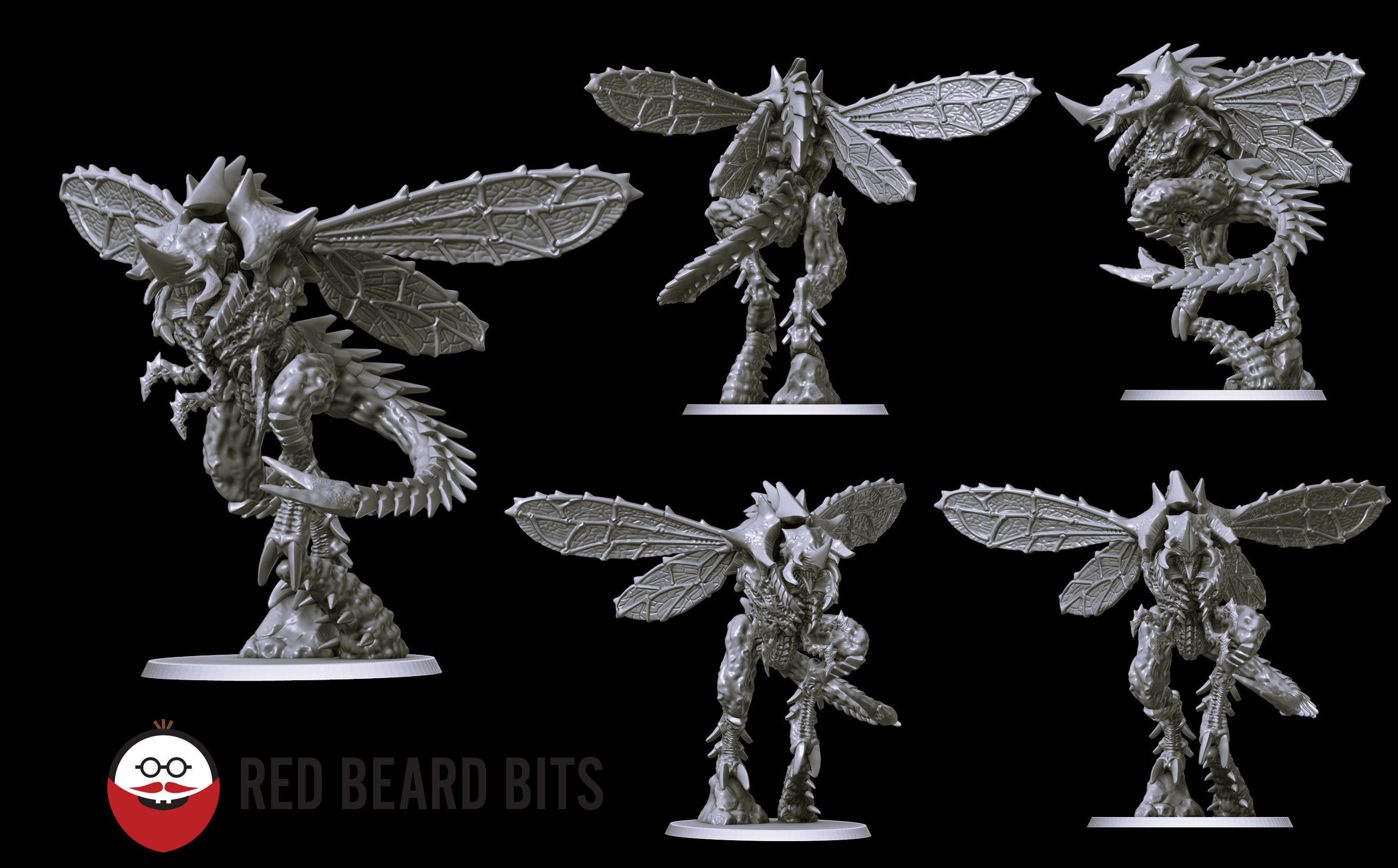 Xenoteras Swarm Despot 3D print model_3