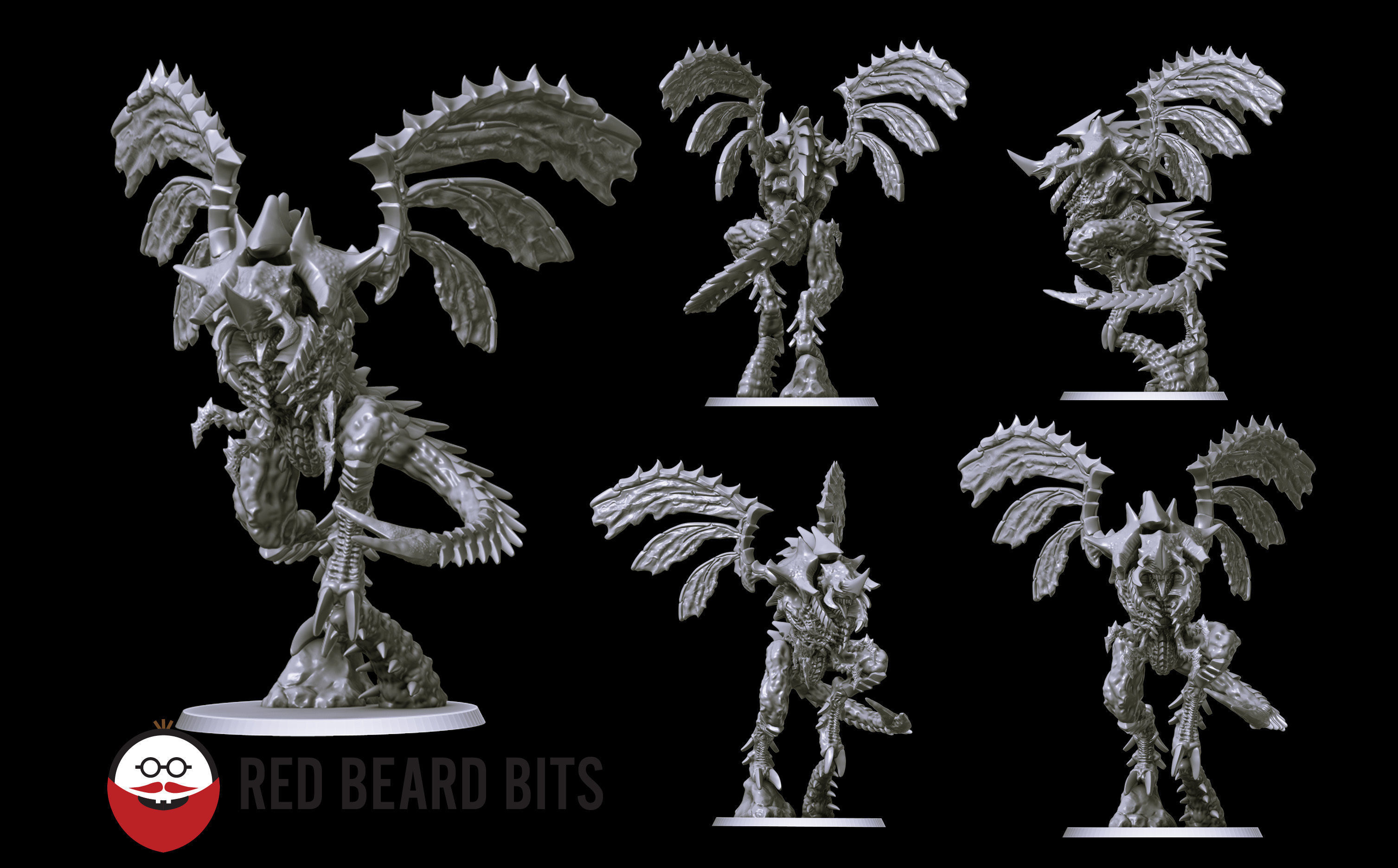 Xenoteras Swarm Despot 3D print model_5