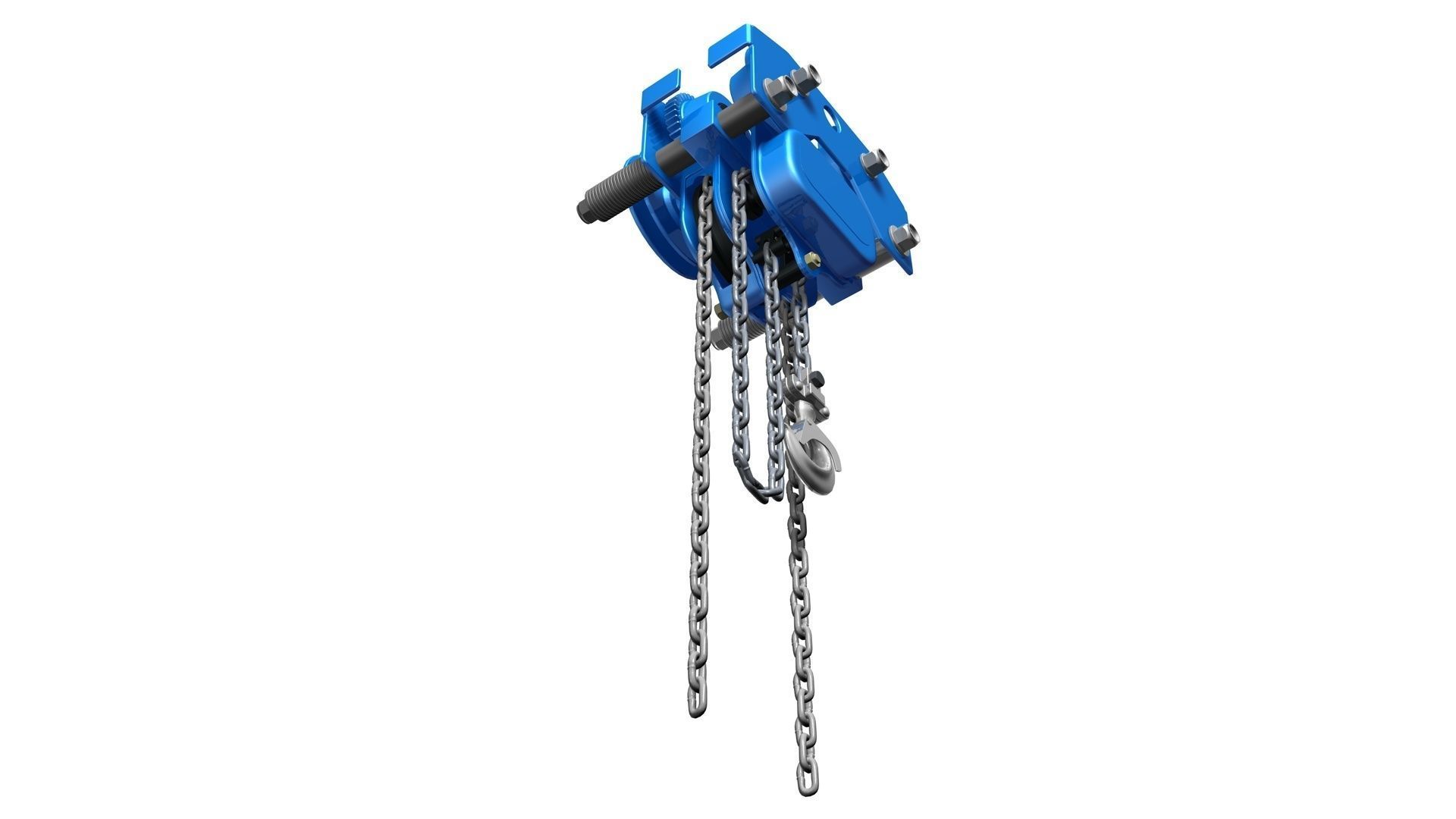 Hoist Garage tool 3D model_3
