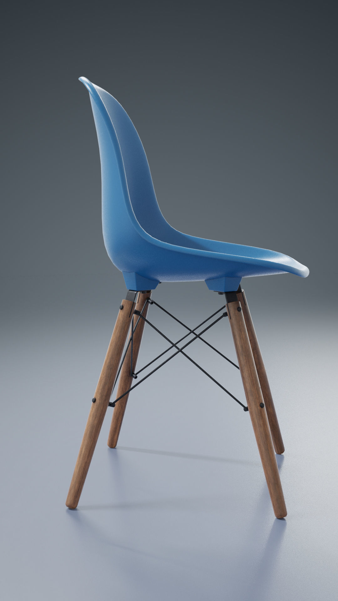 Eiffel Chair 3D model_5