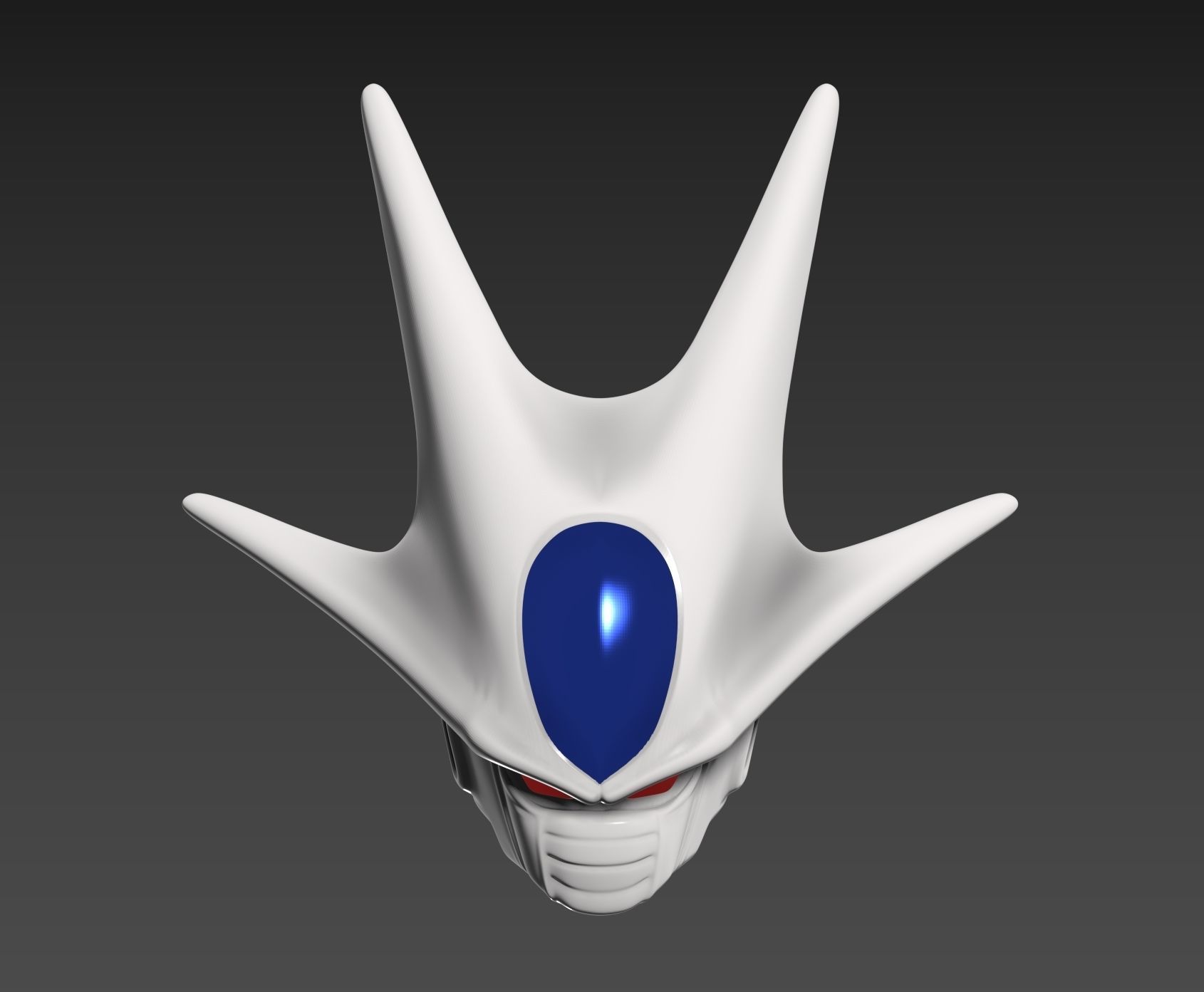 Dragon Ball Cooler Final Form Helmet Cosplay 3D model 3D printable