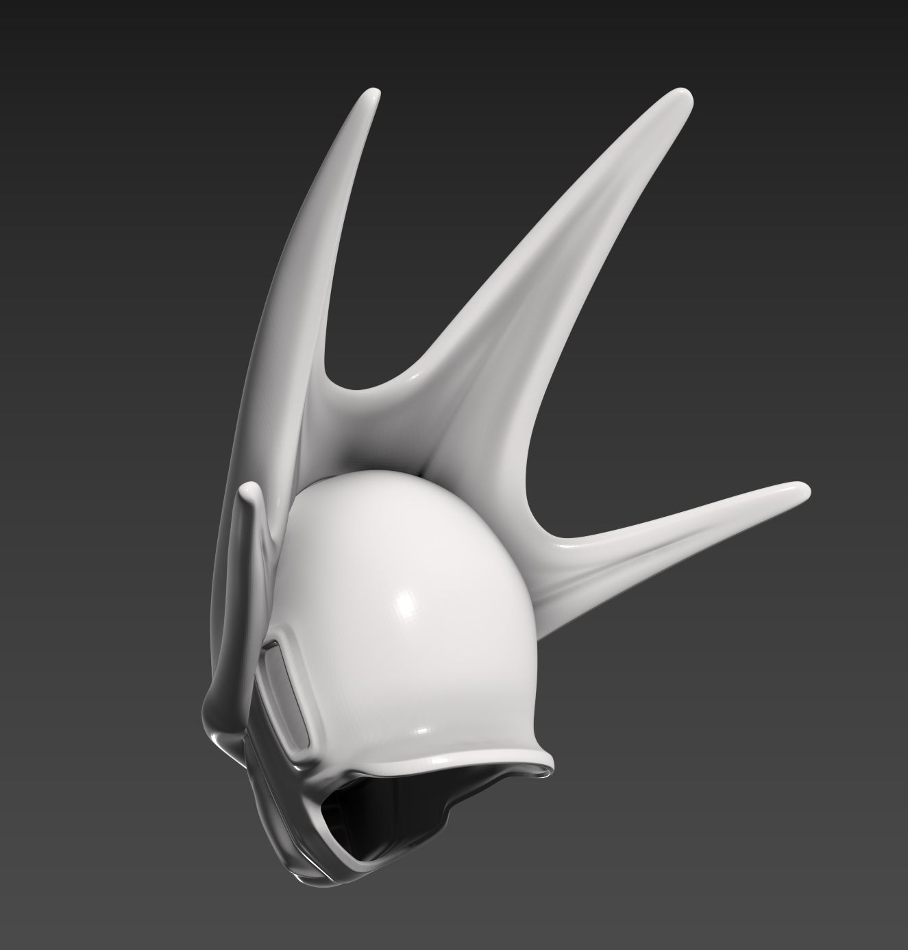 Dragon Ball Cooler  Final Form Helmet Cosplay 3D print model_3