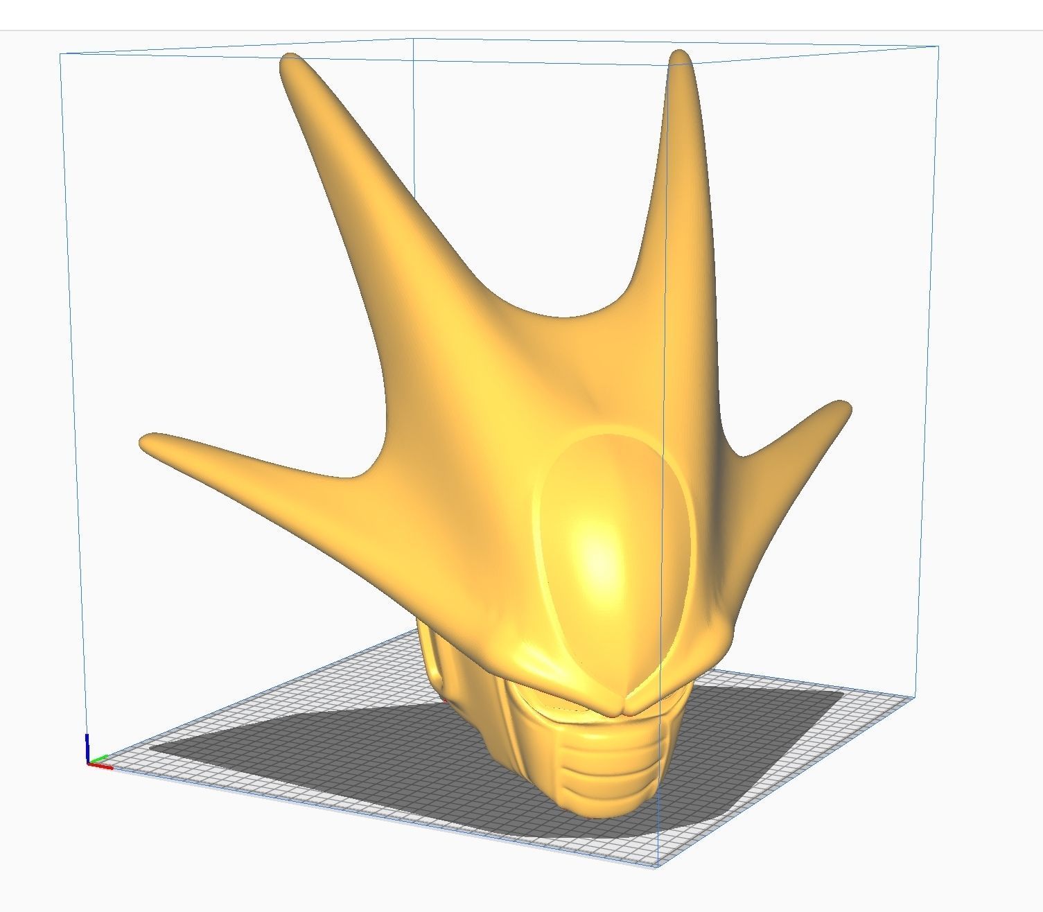 Dragon Ball Cooler  Final Form Helmet Cosplay 3D print model_5