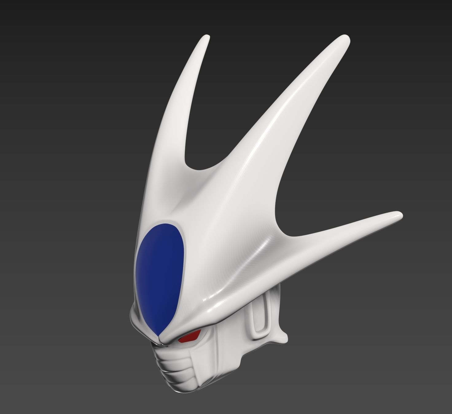 Dragon Ball Cooler  Final Form Helmet Cosplay 3D print model_1