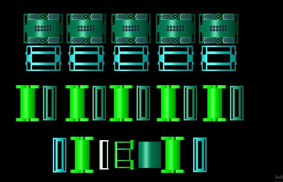 bracelets electronic bracelet with lights 3D print model_3