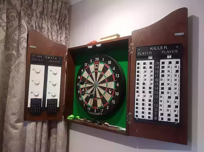 Darts scoreboard for Killer and 301 for 3D Printing