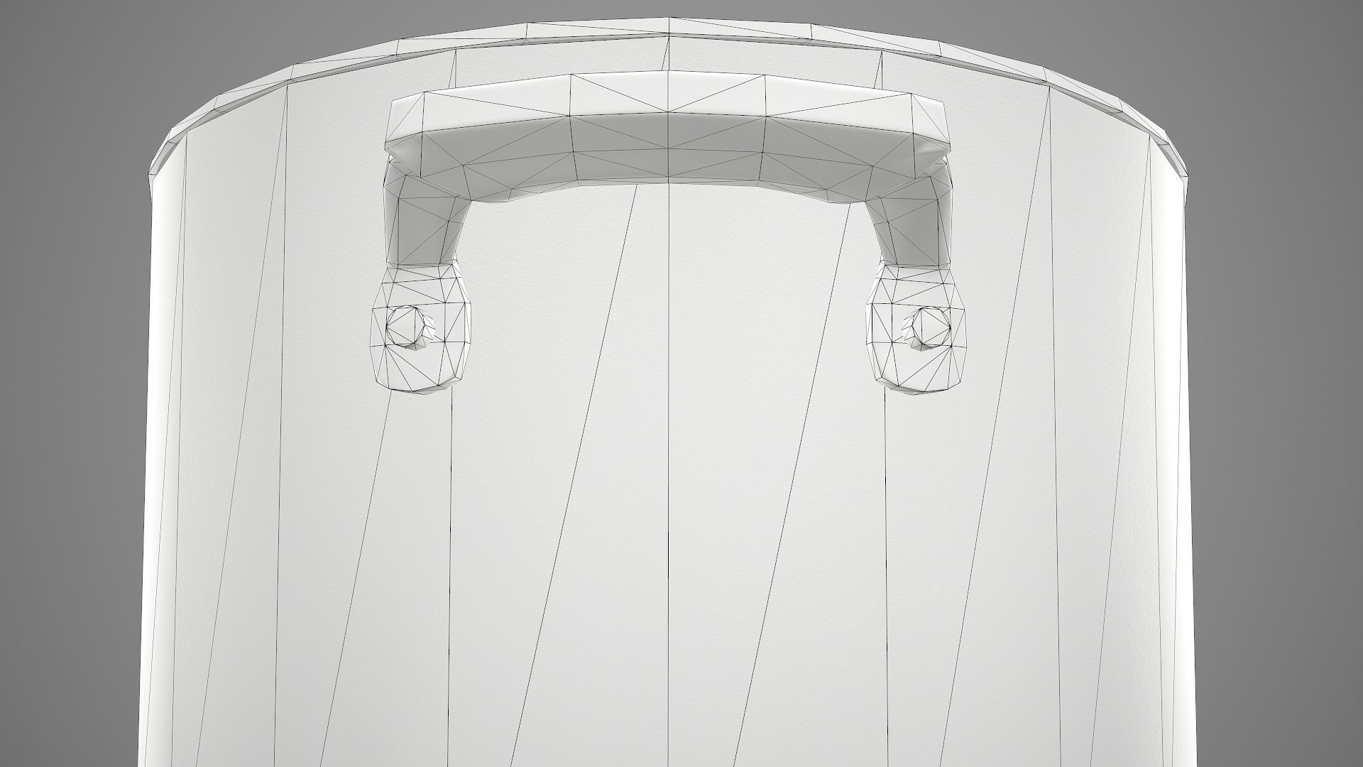 Kitchen Utensil Stockpot Cookware Low-poly 3D model_35