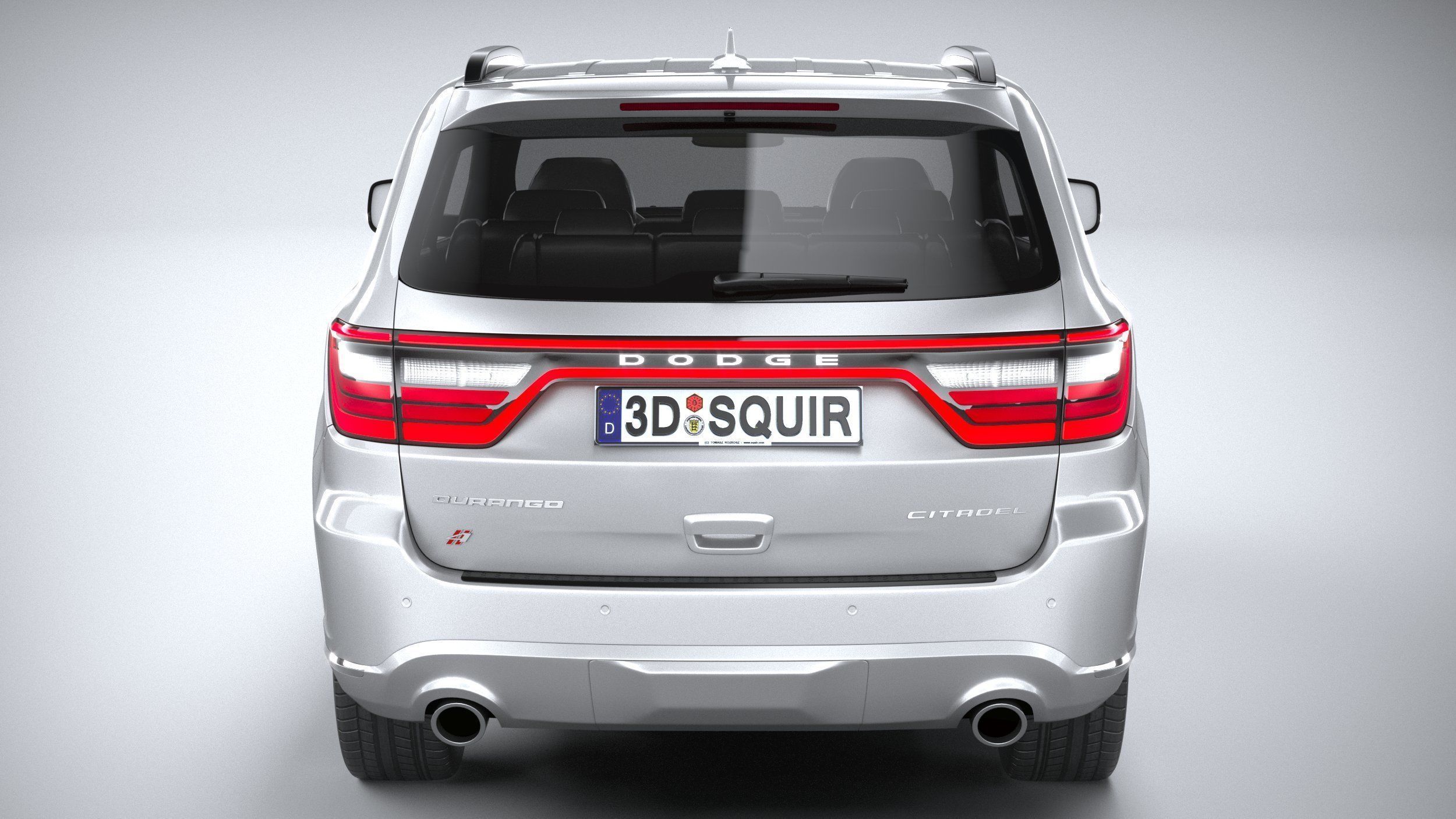 Dodge Durango 2021 3D model_4