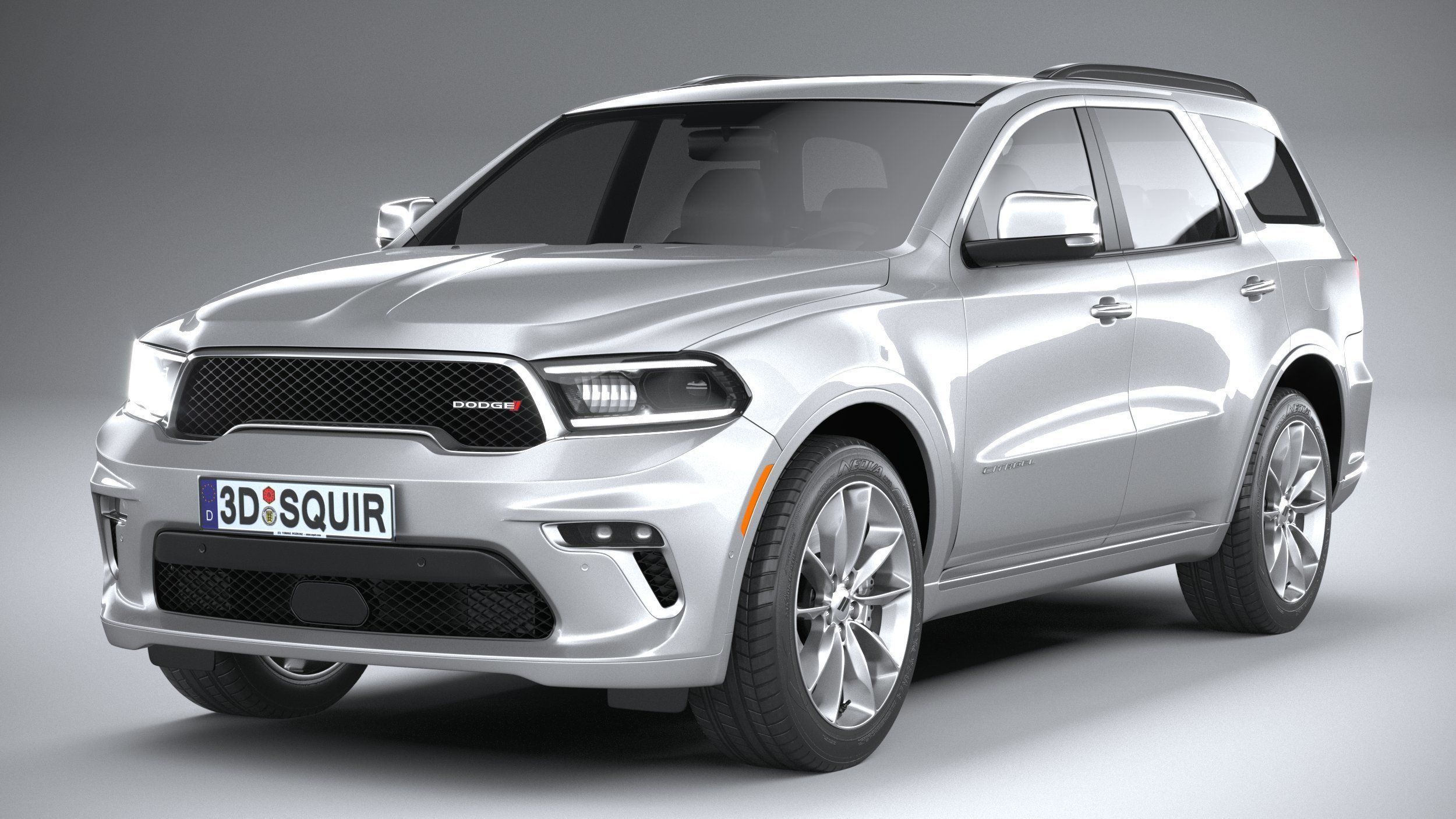 Dodge Durango 2021 3D model_2