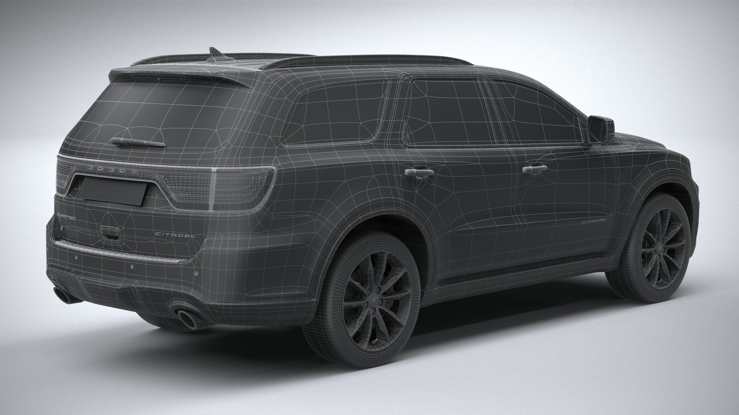 Dodge Durango 2021 3D model_29
