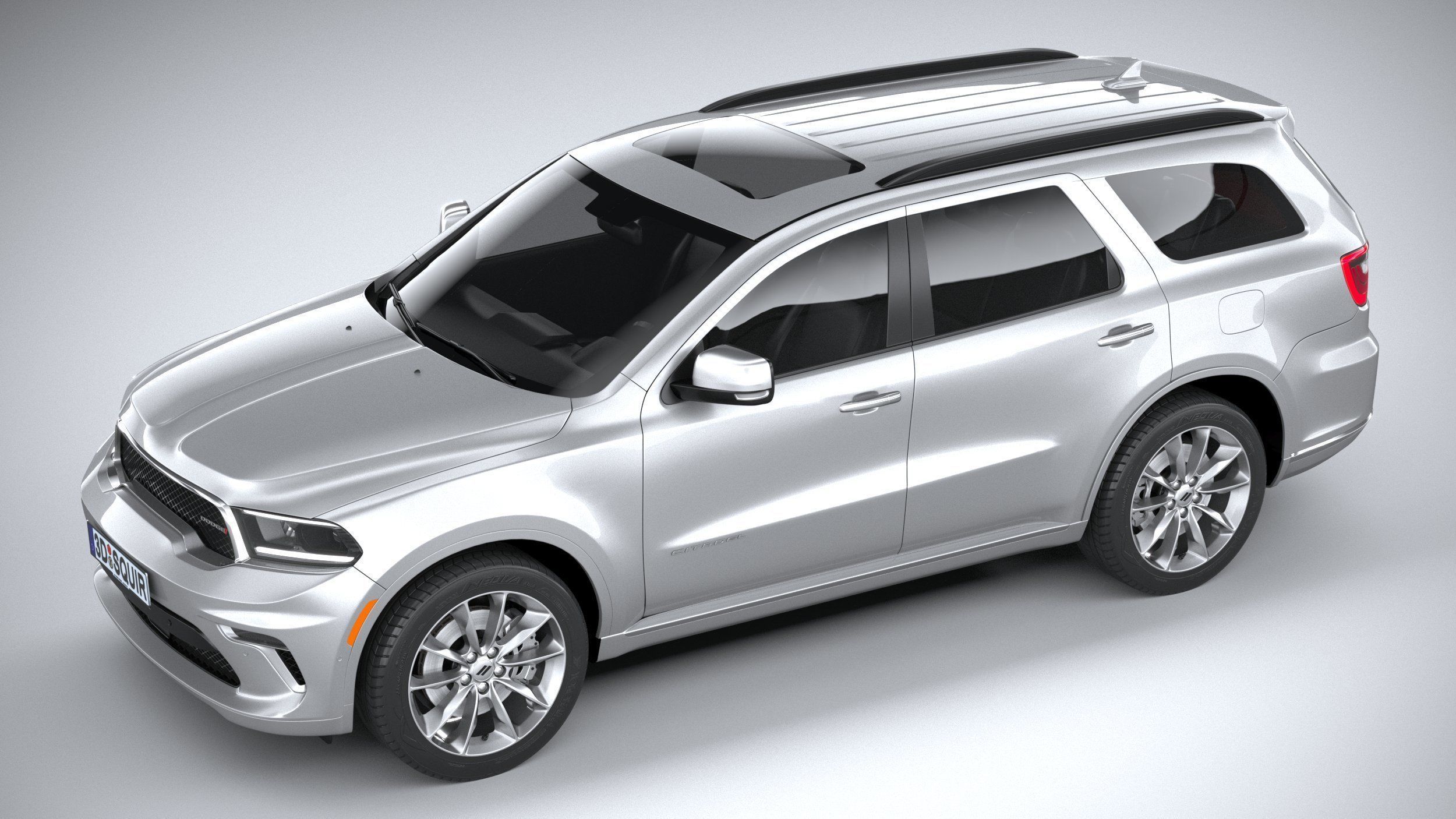 Dodge Durango 2021 3D model_7