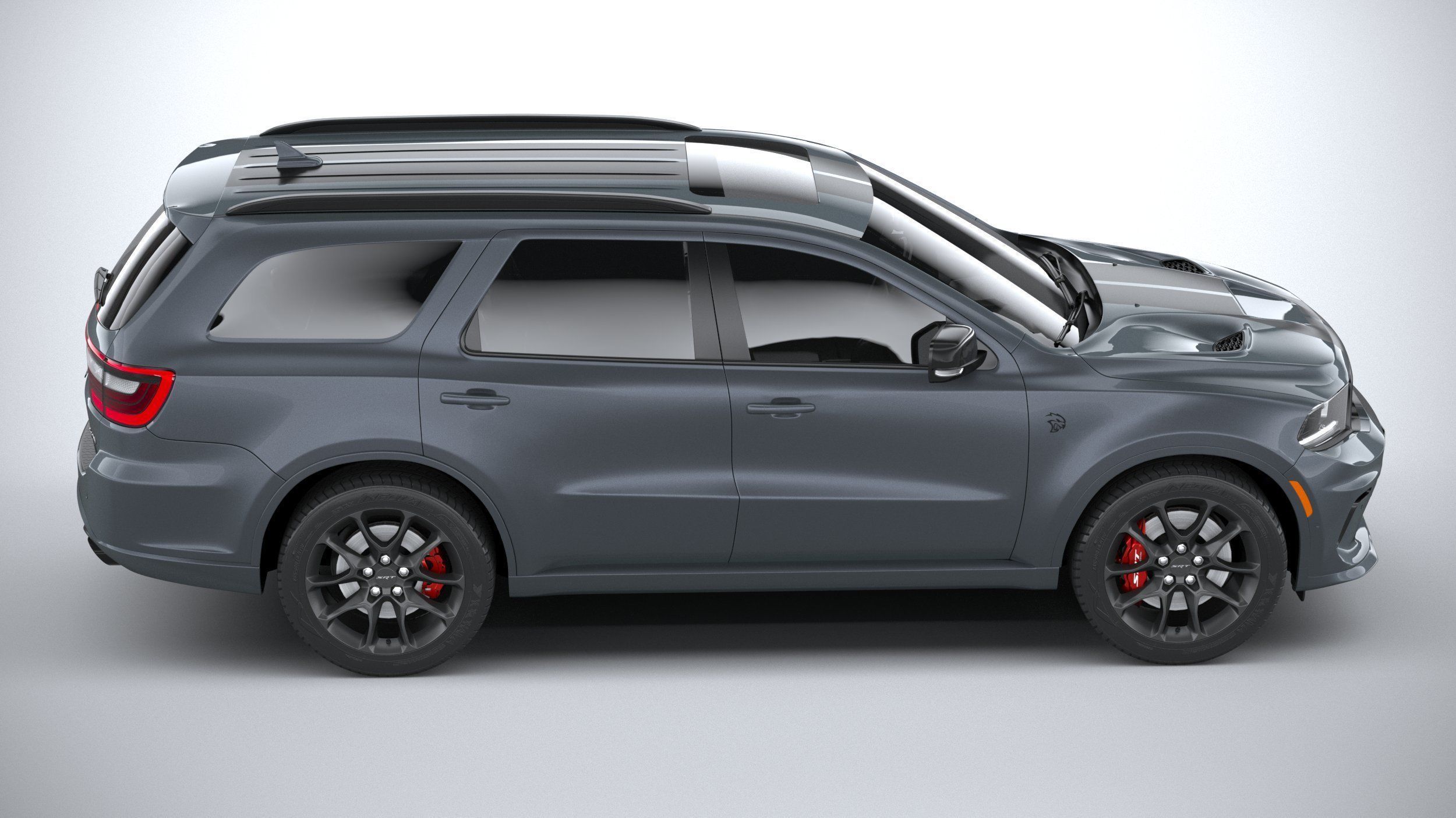 Dodge Durango SRT Hellcat 2021 3D model_11