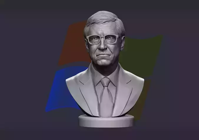 Bill Gates 3D print model