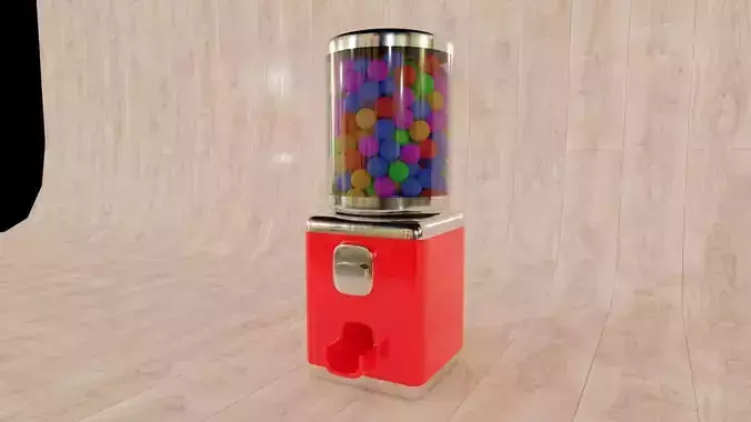 Gumball Machine 3D model