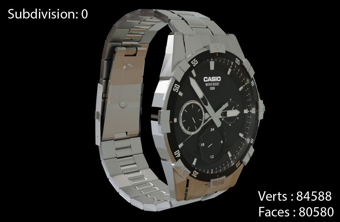 CASIO MTD-1069 3D model_9