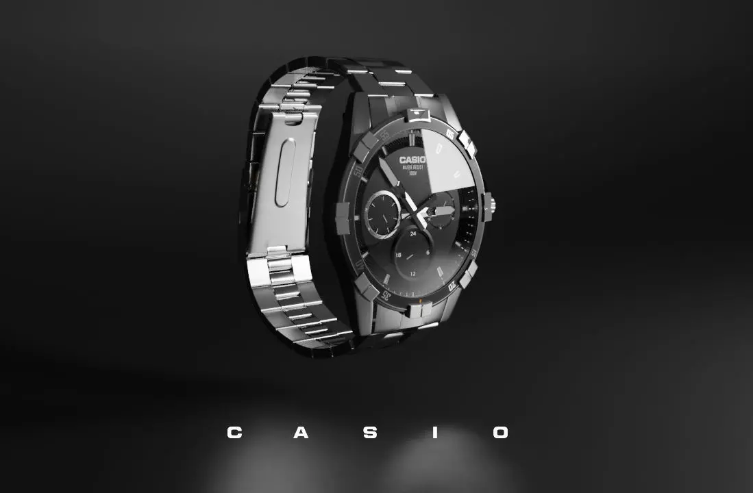 CASIO MTD-1069 3D model_0
