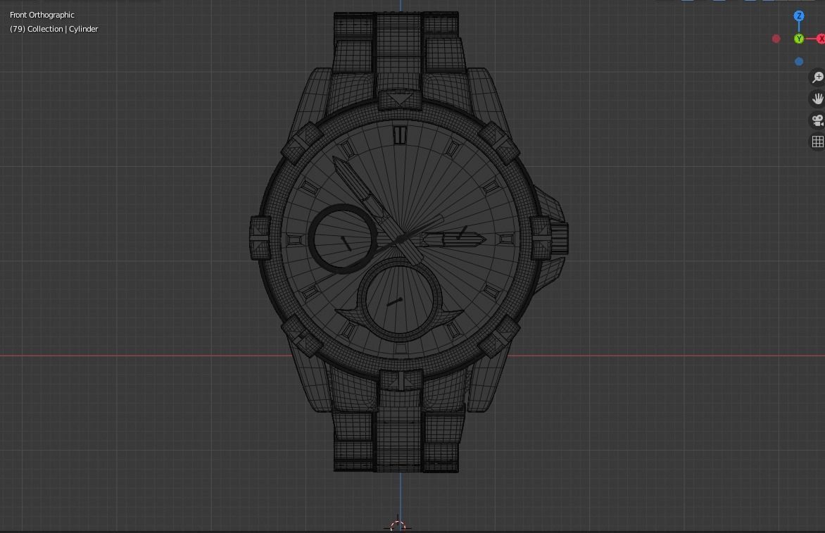 CASIO MTD-1069 3D model_8