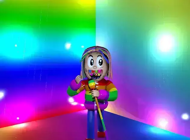 Takeshi 6ix9ine Model Free 3D model