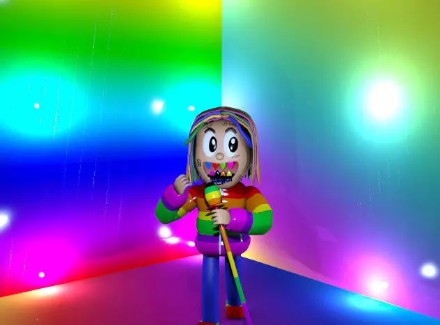 Takeshi 6ix9ine Model Free 3D model