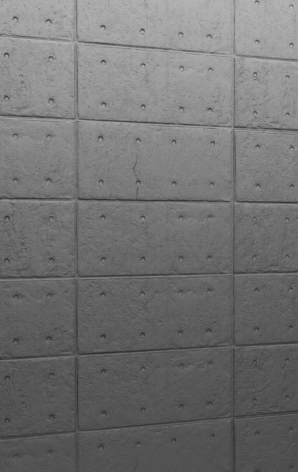 concrete panel 3D model_4