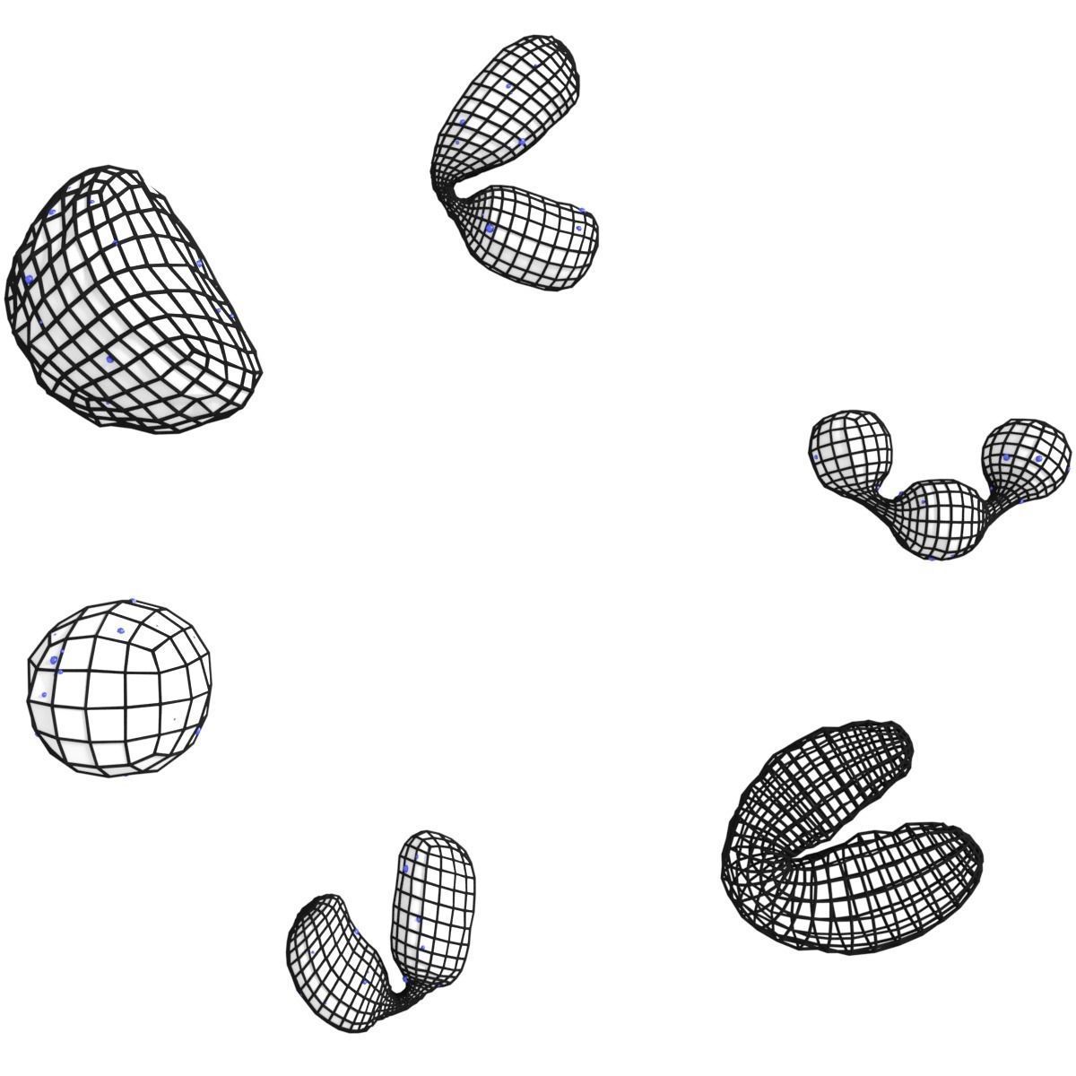 WHITE BLOOD CELLS LEUCOCYTES 3D model_21