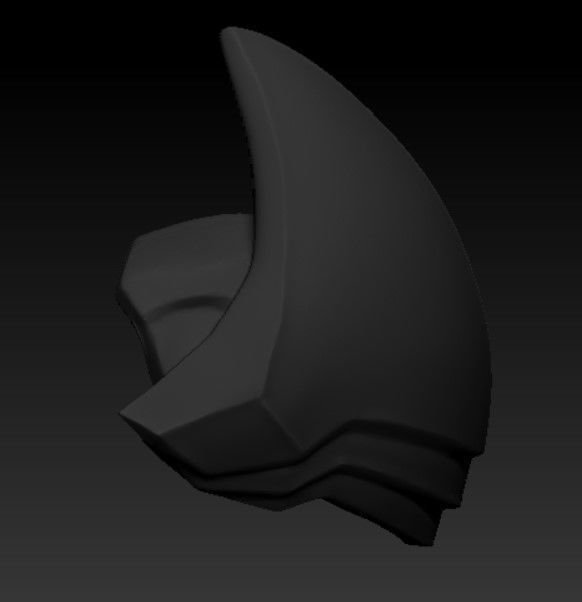 Flashpoint Batman Shoulder pads and Belt Buckle 3D print model_10