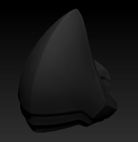 Flashpoint Batman Shoulder pads and Belt Buckle 3D print model_12