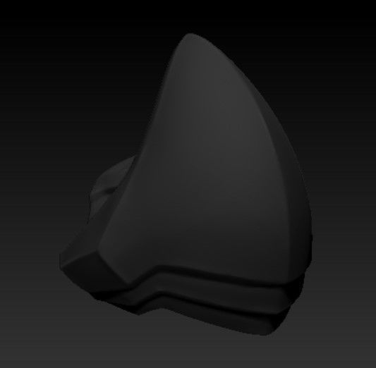 Flashpoint Batman Shoulder pads and Belt Buckle 3D print model_11