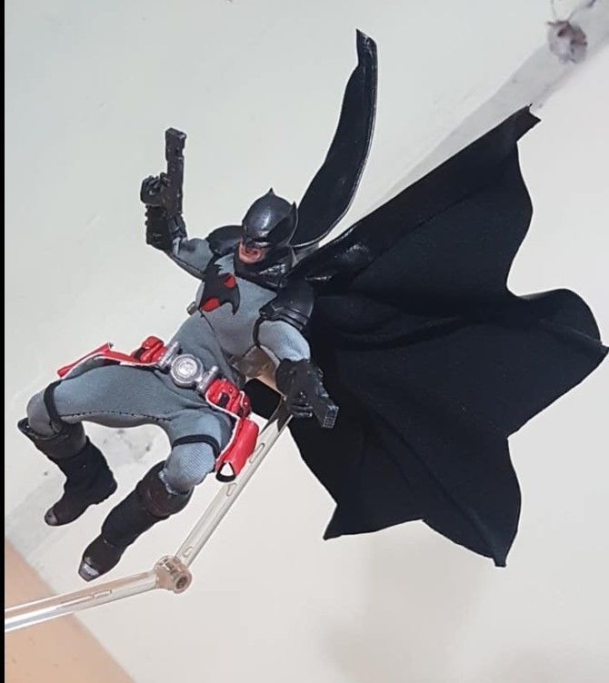 Flashpoint Batman Shoulder pads and Belt Buckle 3D print model_5