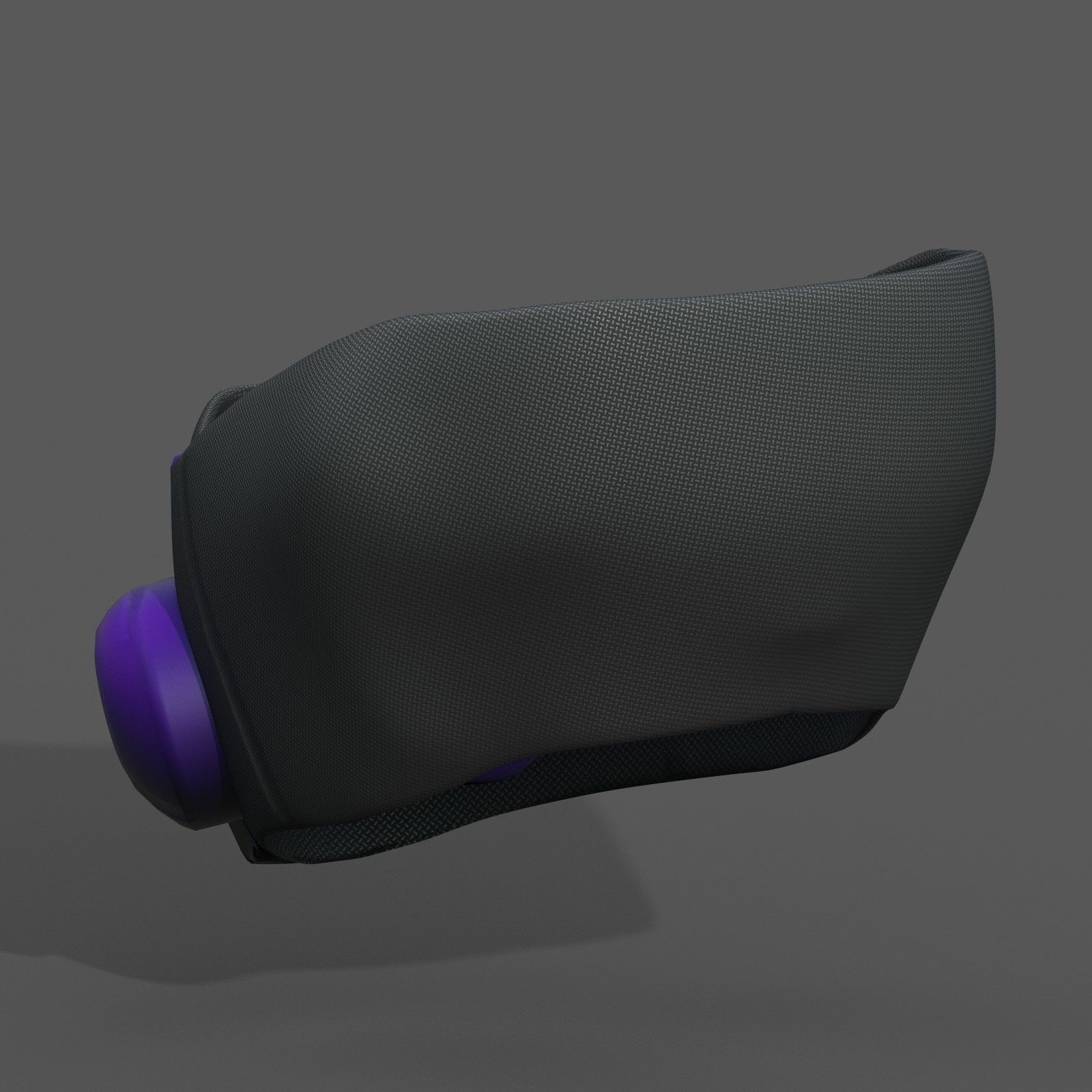 Gad mask respirator scifi futuristic 3d model Low-poly 3D model_8