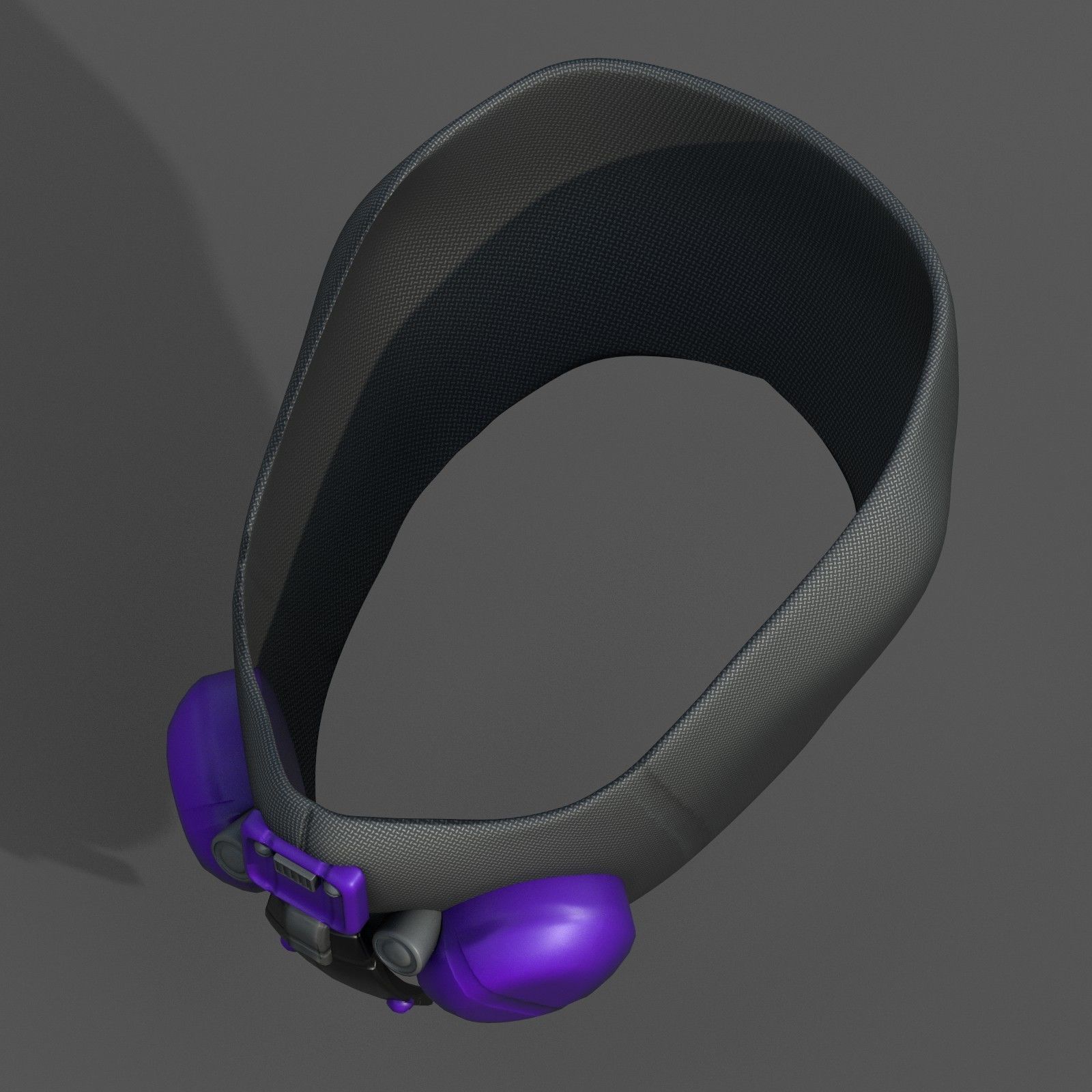 Gad mask respirator scifi futuristic 3d model Low-poly 3D model_3