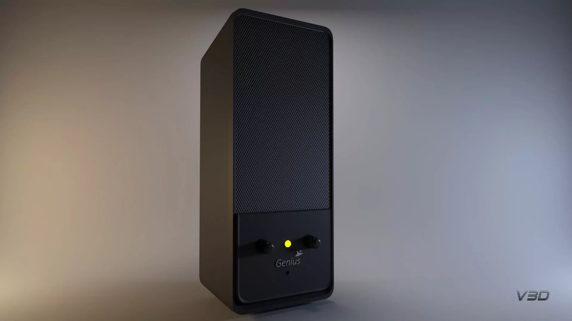Computer Speaker 3D model_0
