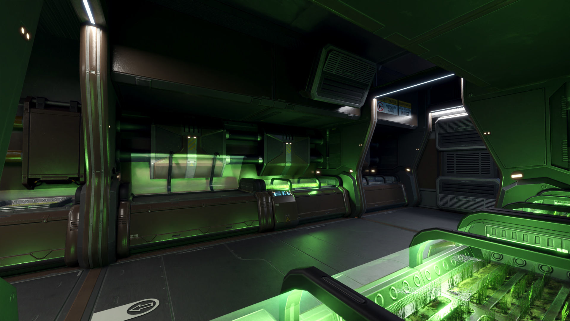 Sci Fi Space Station 2 Modular Kit Low-poly 3D model_14