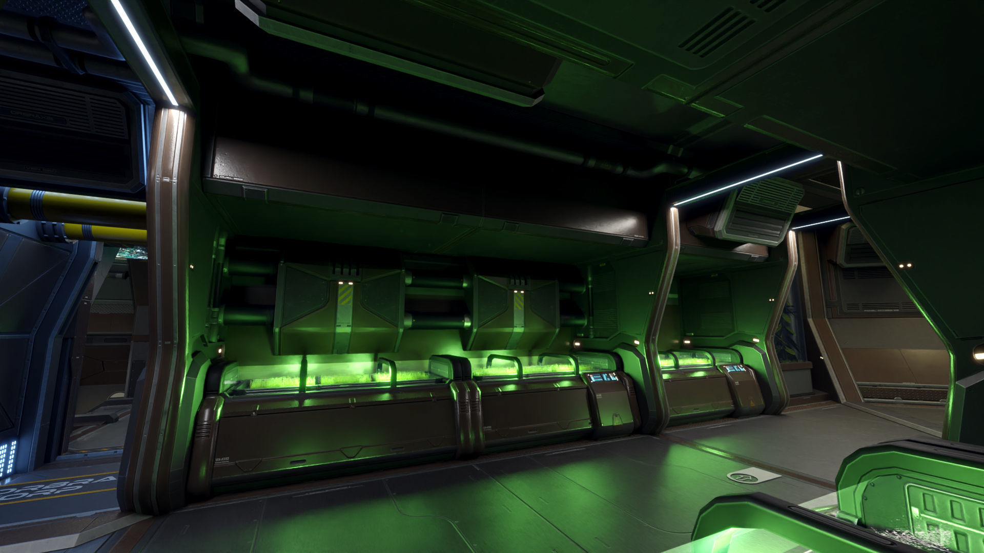 Sci Fi Space Station 2 Modular Kit Low-poly 3D model_15