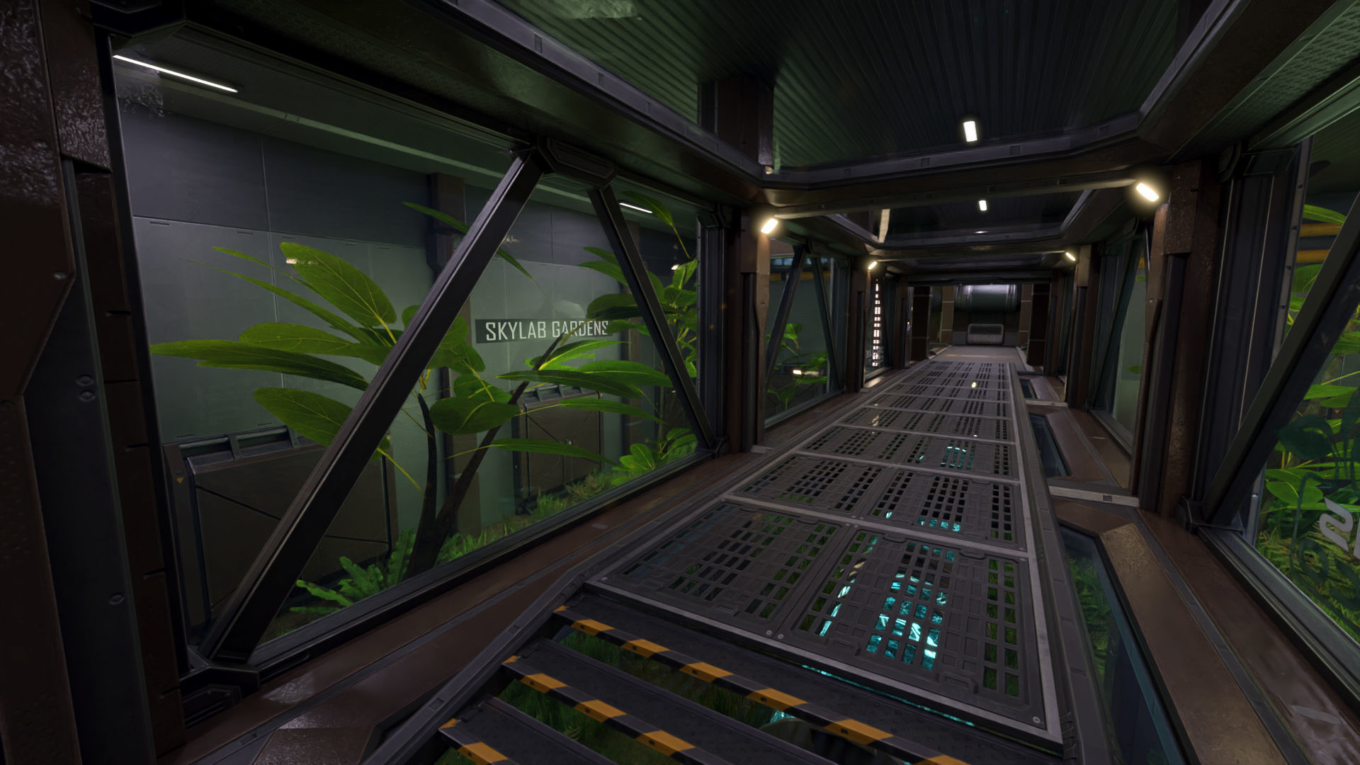 Sci Fi Space Station 2 Modular Kit Low-poly 3D model_22