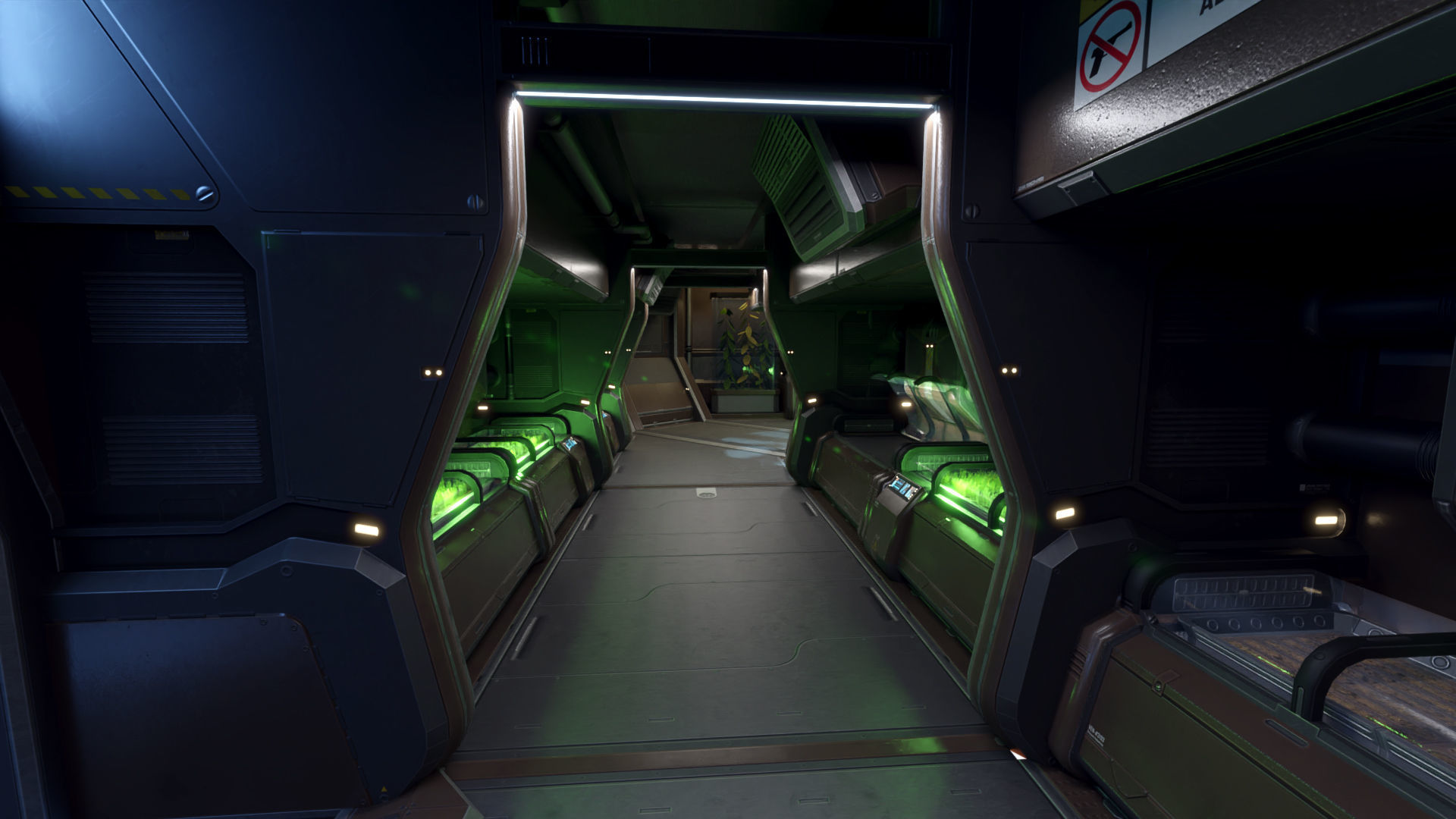 Sci Fi Space Station 2 Modular Kit Low-poly 3D model_12