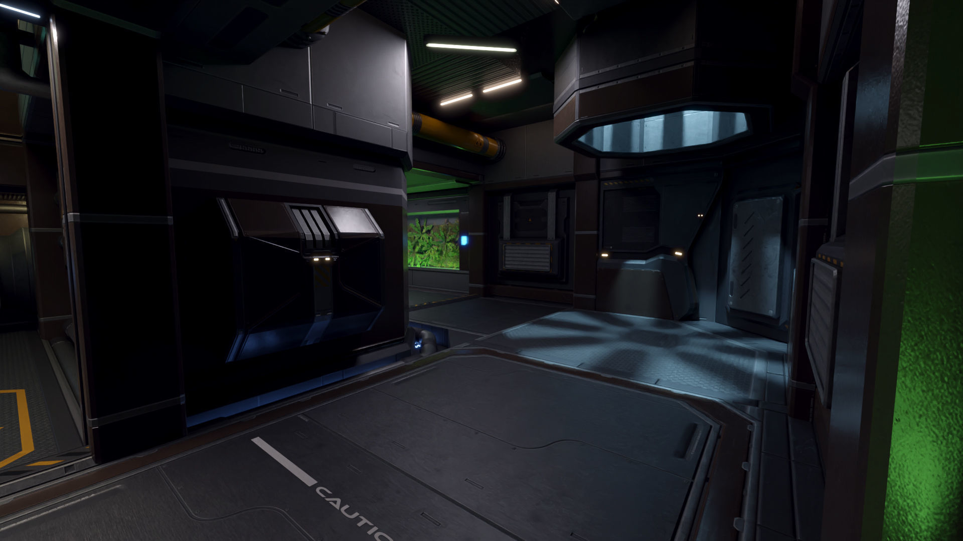 Sci Fi Space Station 2 Modular Kit Low-poly 3D model_20