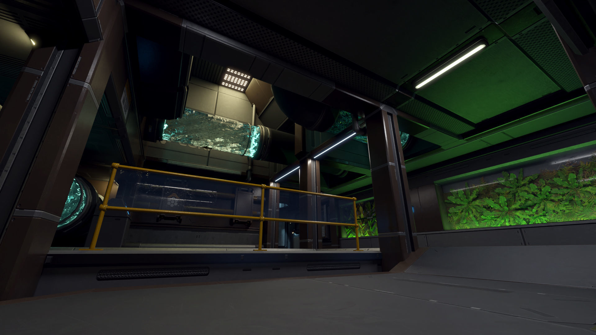 Sci Fi Space Station 2 Modular Kit Low-poly 3D model_18