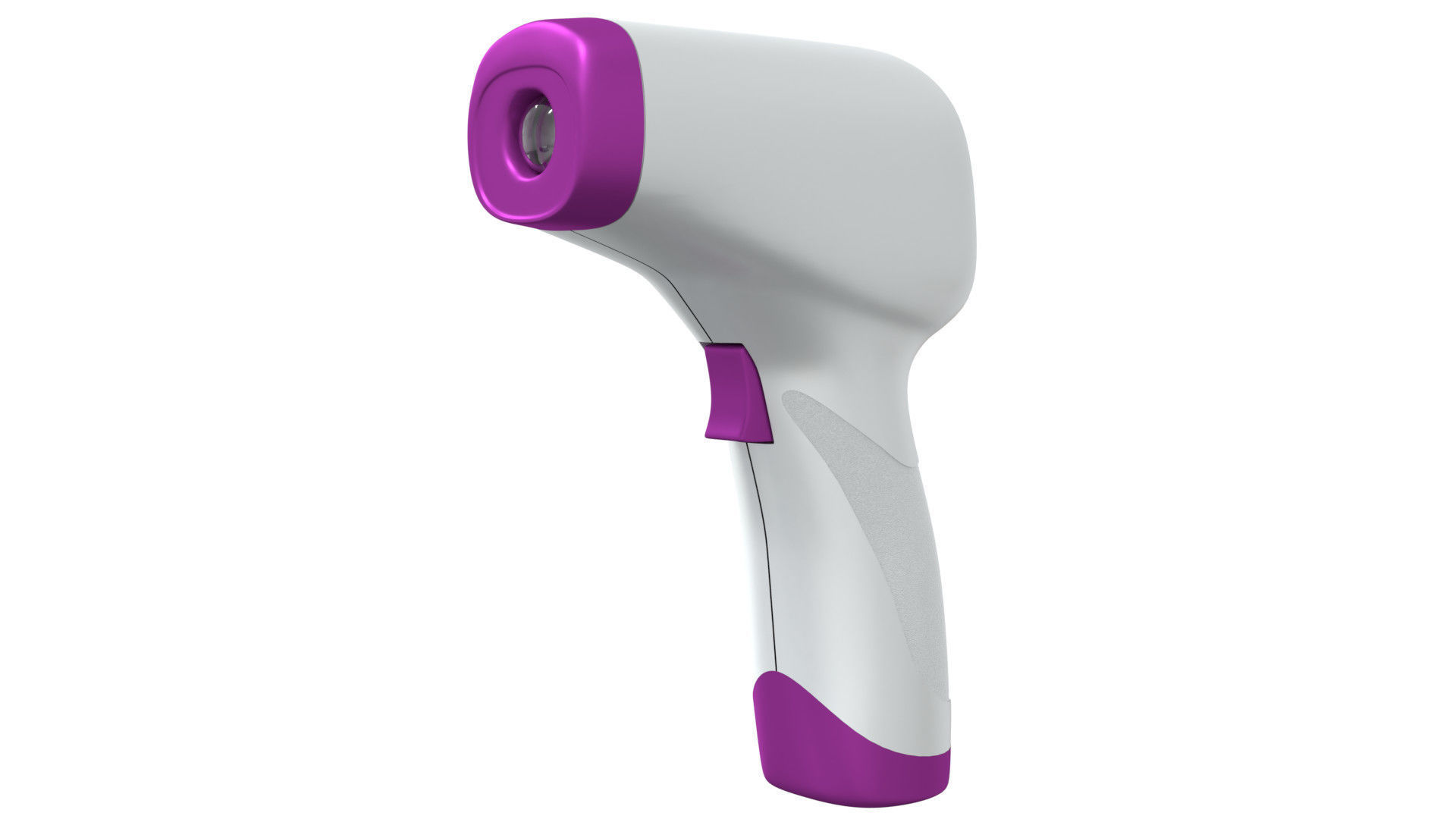 Digital infrared thermometer 3D model_3