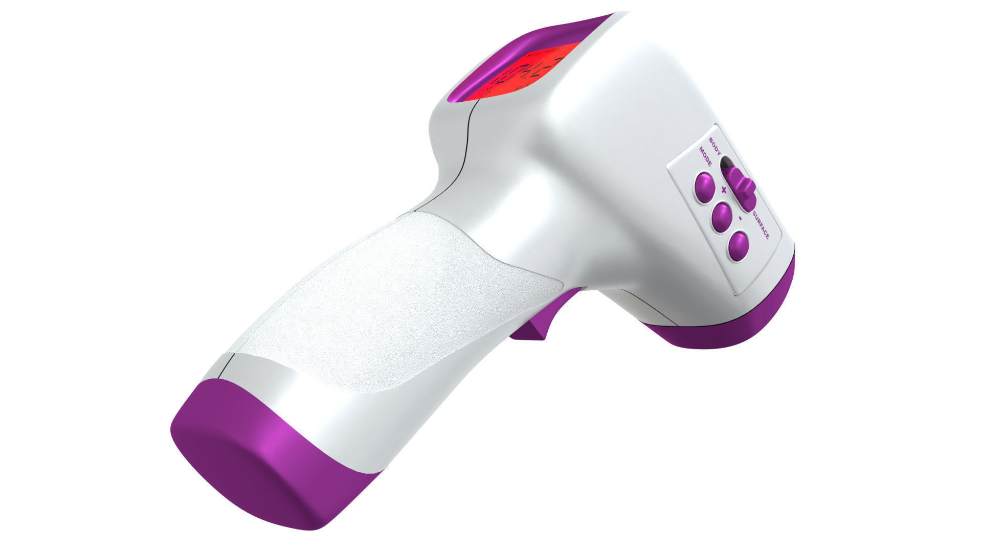 Digital infrared thermometer 3D model_6