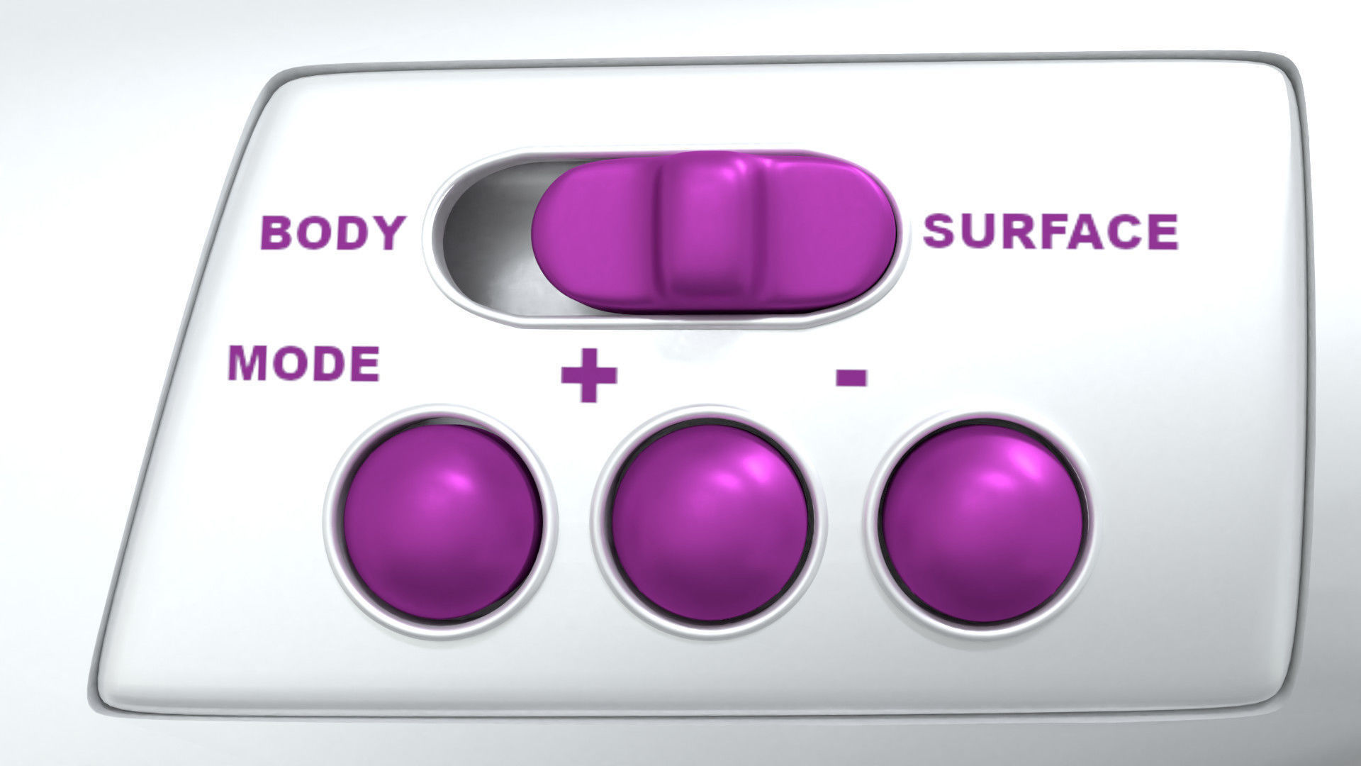 Digital infrared thermometer 3D model_10