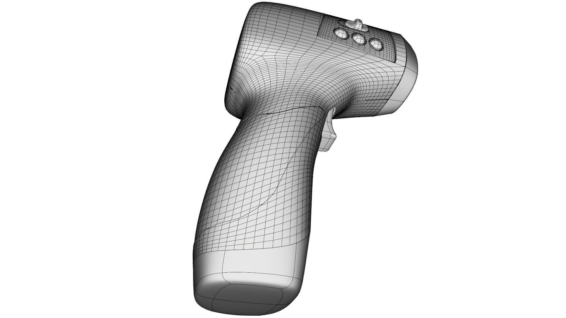 Digital infrared thermometer 3D model_15