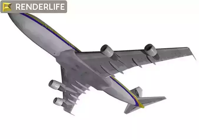 Boeing 747 Aircraft 3D model