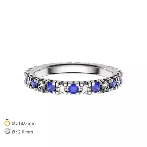 N105 Classic wedding ring